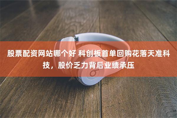 股票配资网站哪个好 科创板首单回购花落天准科技，股价乏力背后业绩承压
